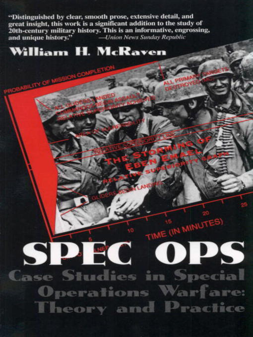 Title details for Spec Ops by William H. McRaven - Wait list
